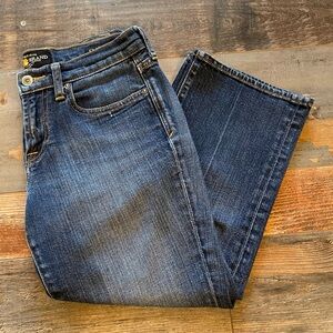 Lucky Brand Danville Classic Rider Crop Capri Jeans 4